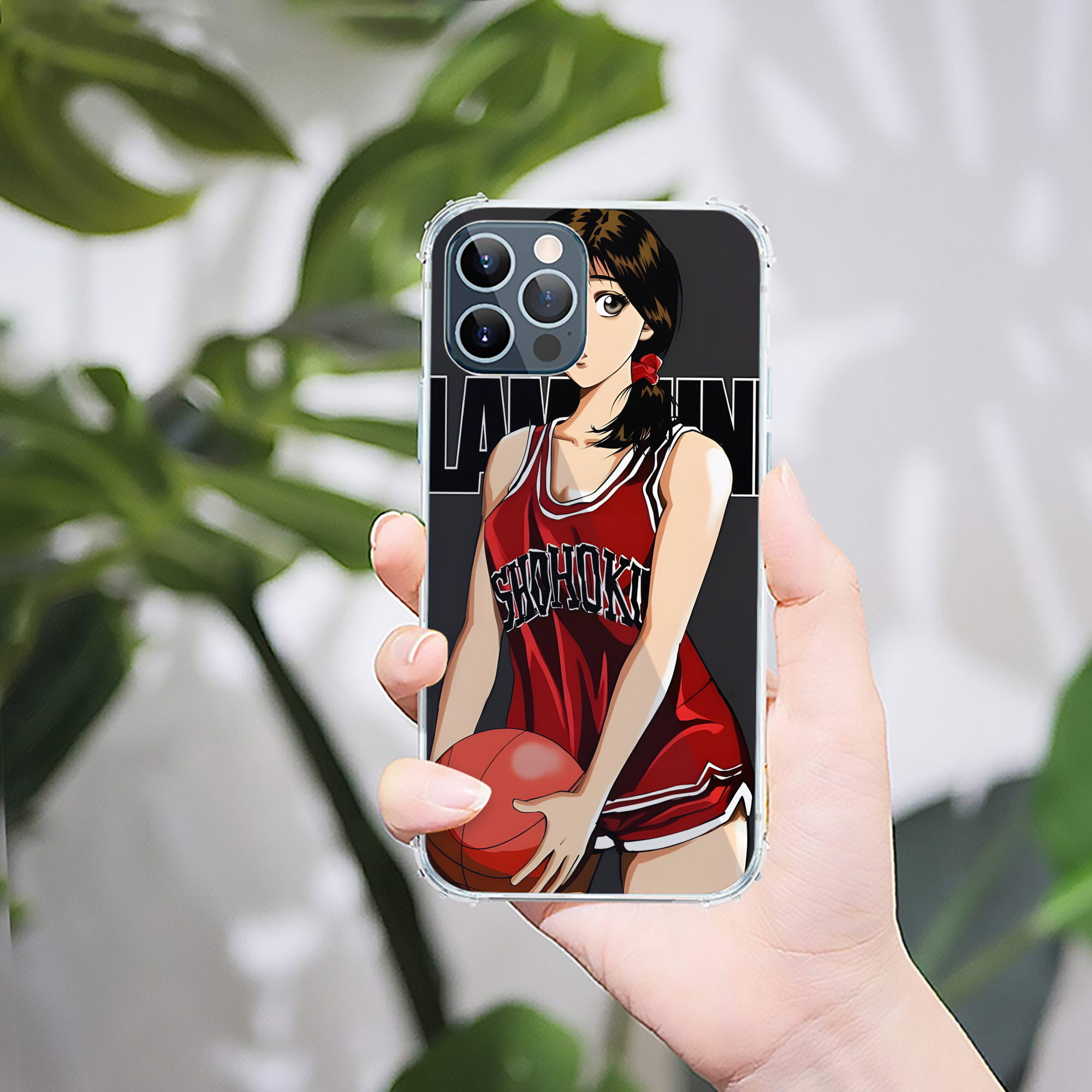 （画像用） SLAM DUNK／スラムダンク 【iPhone 12シリーズ対応】透明スマホケース（クリアソフトケース）